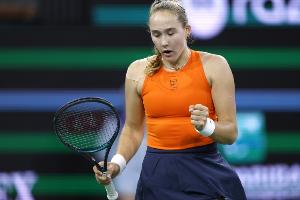 安德列娃：小时候就喜欢看朱琳的比赛 比赛很艰苦能够获胜很开心