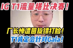 王多多聊S15入围赛：IG和T1流量堪比决赛 到时候T1肯定会针对Gala