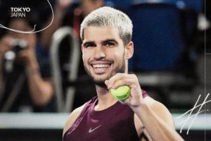 赛季第8冠！阿尔卡拉斯2-0战胜弗里茨，夺得ATP500东京站男单冠军