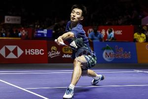 北极羽毛球公开赛首轮：王正行0-2不敌田中涌士，无缘晋级下一轮