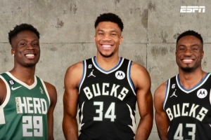 字母哥三兄弟齐聚雄鹿！新赛季联盟共有三组兄弟同队！