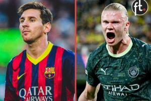 追赶传奇哈兰德26岁前在51场欧冠斩获53球，仅次于59球的梅西