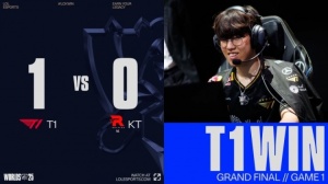 逆转局势易如反掌！地表最强辅助Keria波比一夫当关 T1赢首局