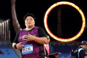 最后一战？巩立姣社媒征集祝福，夺冠后采访：可能是最后一次比赛