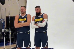 男上加男？约基奇和瓦兰这举止有点过于暧昧了