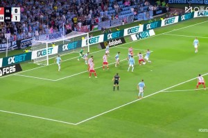 【集锦】西甲-巴里奥斯造乌龙朗格莱染红 十人马竞1-1客平塞尔塔