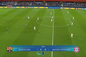 【集锦】女足欧冠-帕乔尔、皮娜双响 巴萨女足7-1大胜拜仁女足