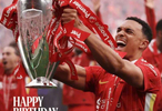 利物浦官推祝福27岁阿诺德，曾效力354场助球队夺英超欧冠