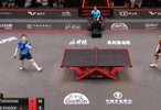 樊振东德甲赛场展现炮弹式暴力熊猫打法