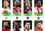 英超第9轮最佳球员候选名单公布
