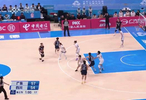 内线优势！王思雨突破高吊内线，韩旭自投自抢完成得分！四川队紧咬比分！