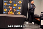 东里喂饼和雷迪克力挺！艾顿忍不住爆粗示爱湖人：我在湖人超兴奋